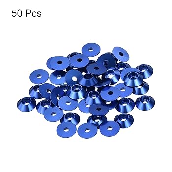 幅375㎜ 縦630㎜ ウェイト115㎜　青ゴム　専用 Amazon | uxcell M2 ワッシャー コーンカップ型 陽極酸化